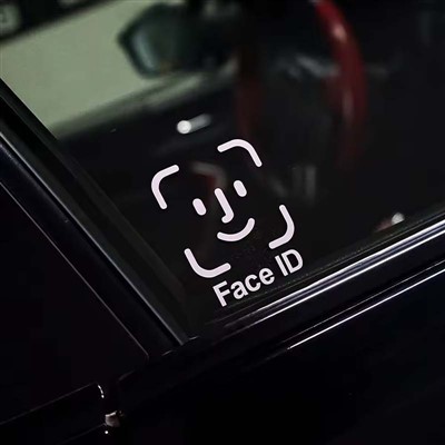 Face ID -auto -stickers voor Auto Body
